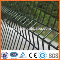 Powder coated 3D wire mesh fence panel with V shape
